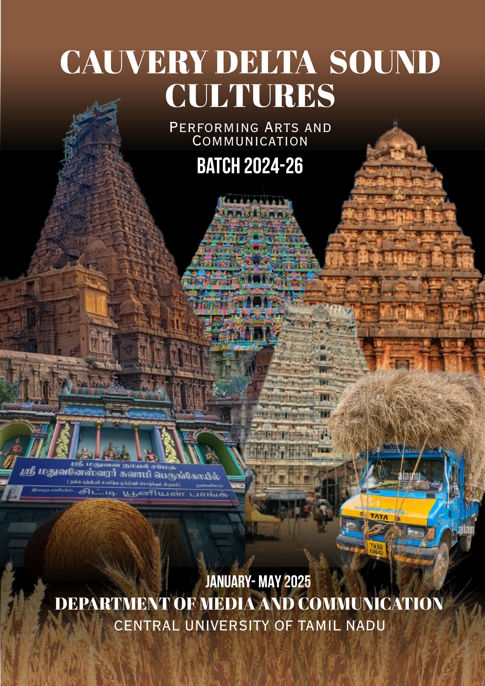 A cover designed for the Kaveri Delta Sound Culture Book