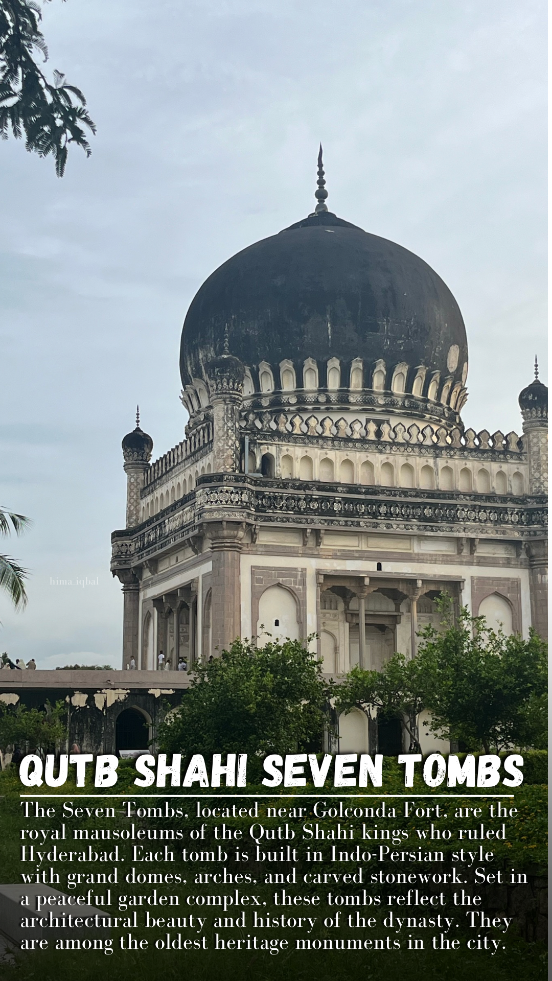 Qutub shahi tomb